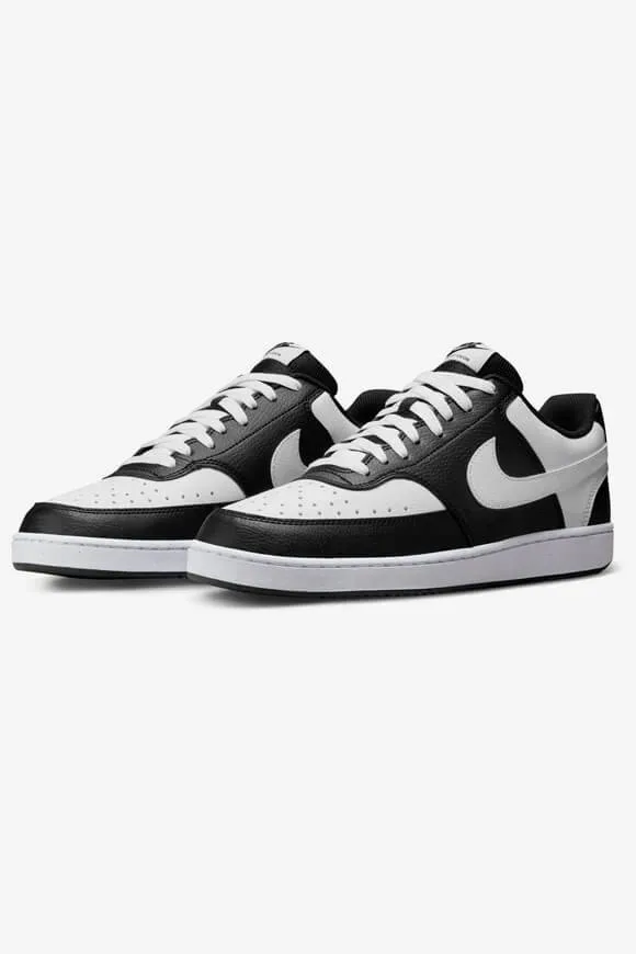 Nike Court Vision Sneaker - Black + White EU42 Herren