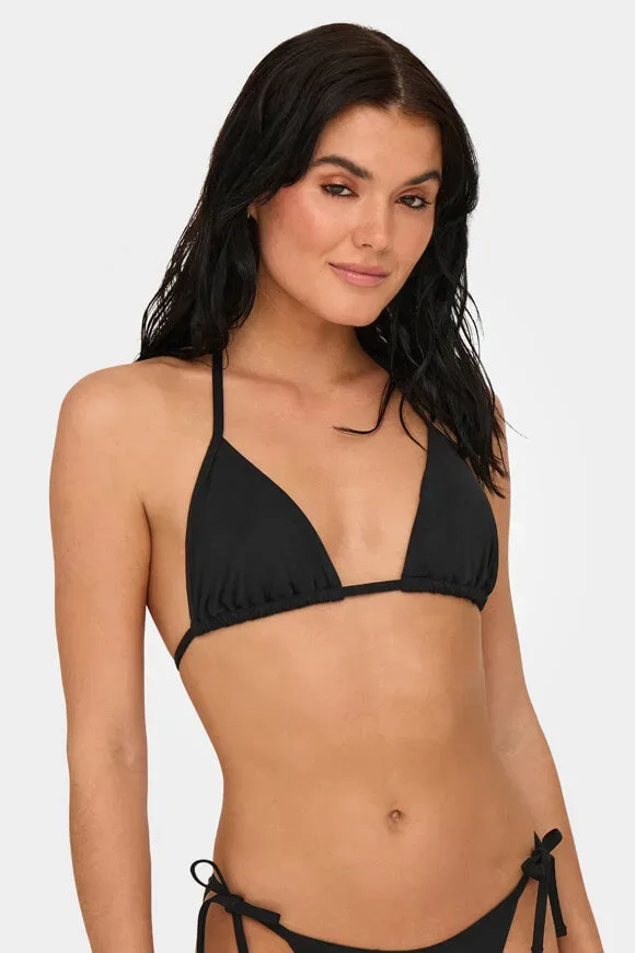 Only Marseille Triangel Bikini-Oberteil - Black M Damen