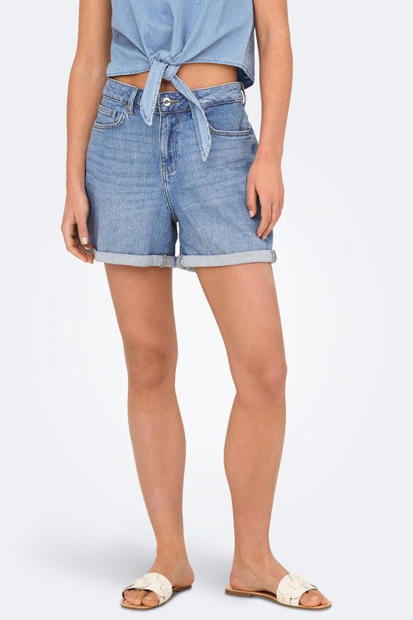 Only Josephine Jeansshorts - Light Blue Denim S Damen