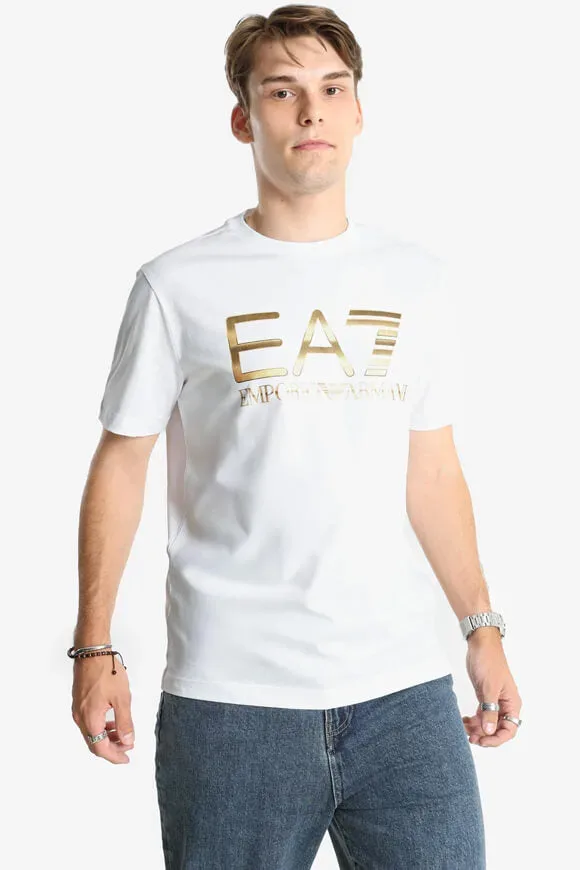 EA7 Emporio Armani T-Shirt - White M Herren