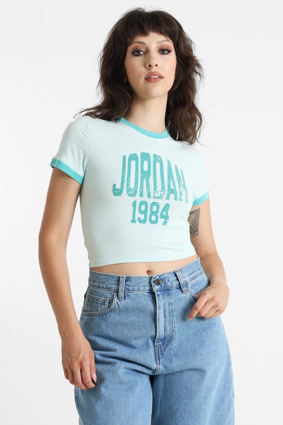 Jordan Crop T-Shirt - Igloo M Damen