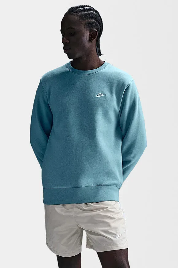 Nike Sportswear Club Sweatshirt - Denim Turquoise M Herren