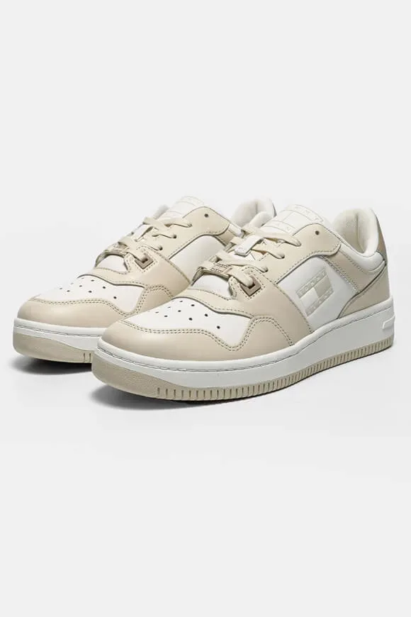 Tommy Jeans Sneaker - White + Newsprint EU37 Damen