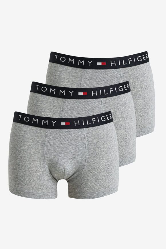 Tommy Hilfiger Dreierpack Boxershorts - Grey Heather L Herren