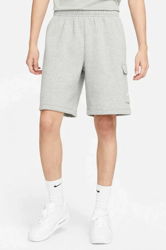 Nike Sweatshorts - Grau meliert XS Herren