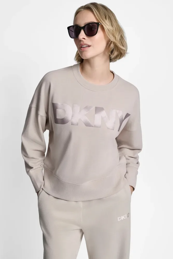 DKNY Sweatshirt - Oat S Damen