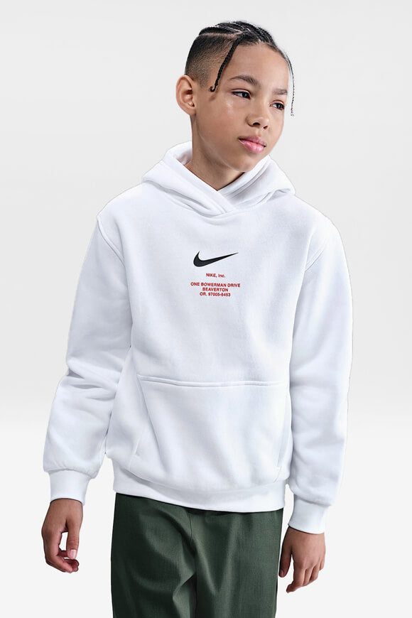 Nike Kapuzensweatshirt - White M Kids