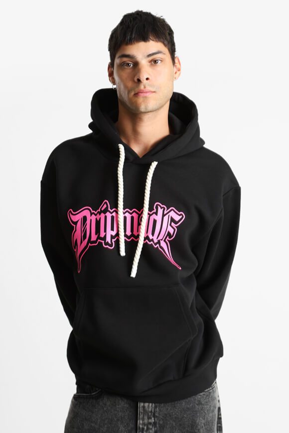 Dripmade Kapuzensweatshirt - Jet Black S Herren