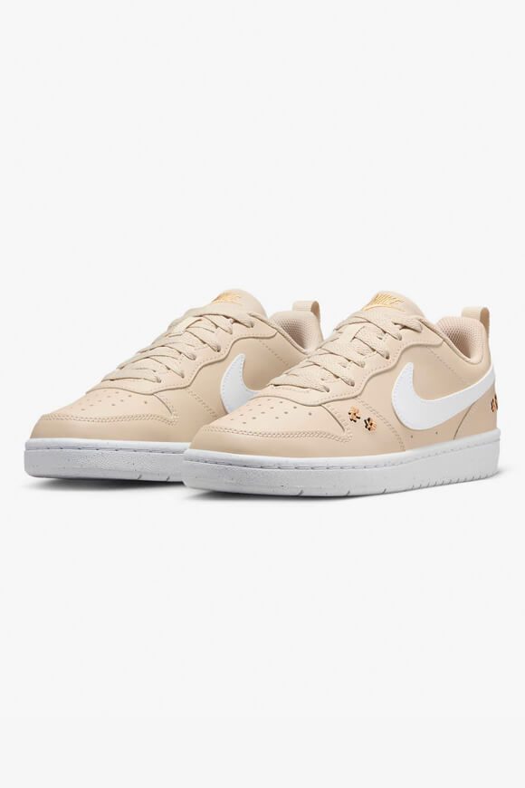 Nike Court Borough Recraft Sneaker - Sanddrift + White EU36 Kids