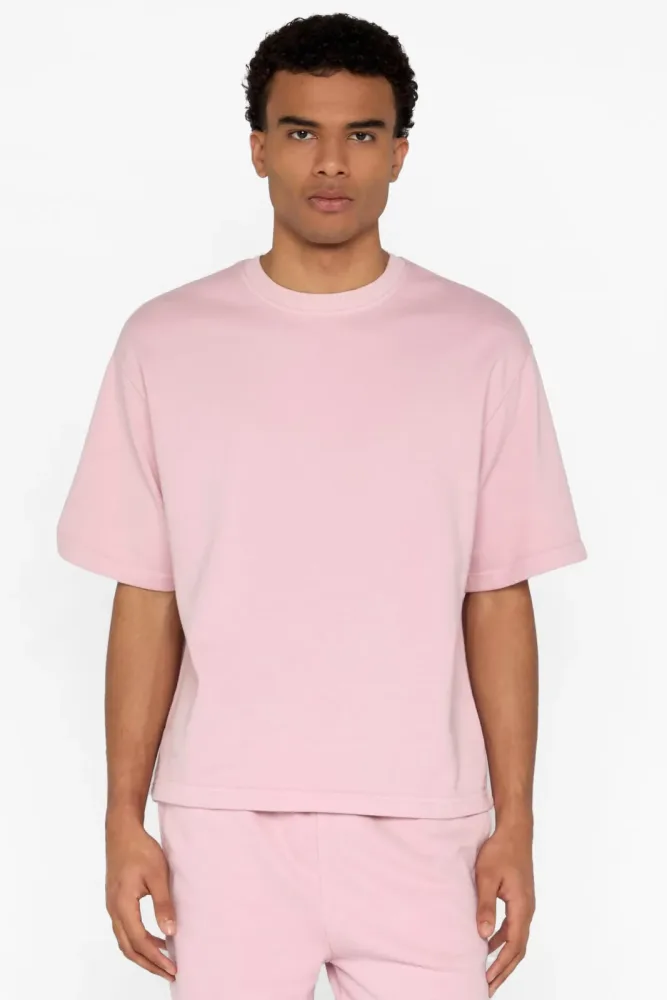 Urban Classics Sweat T-Shirt - Palerose L Herren