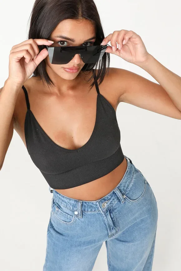 Only Lingerie - Bralette, für Damen, Black, Größe S/M