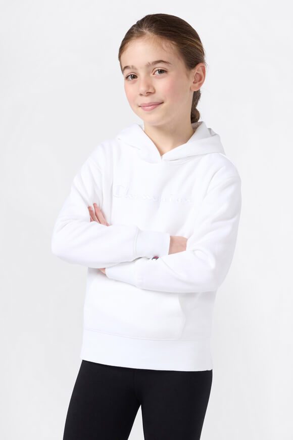 Champion Kapuzensweatshirt - White L Kids