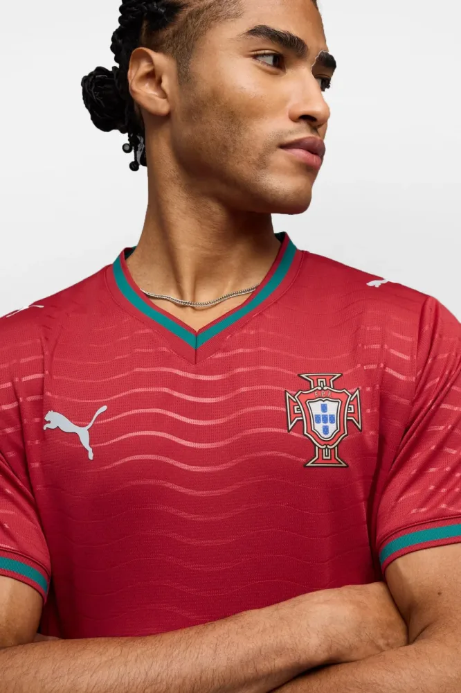 Puma - Fussball Trikot, Portugal 26 Home Replica Men, S, Rot