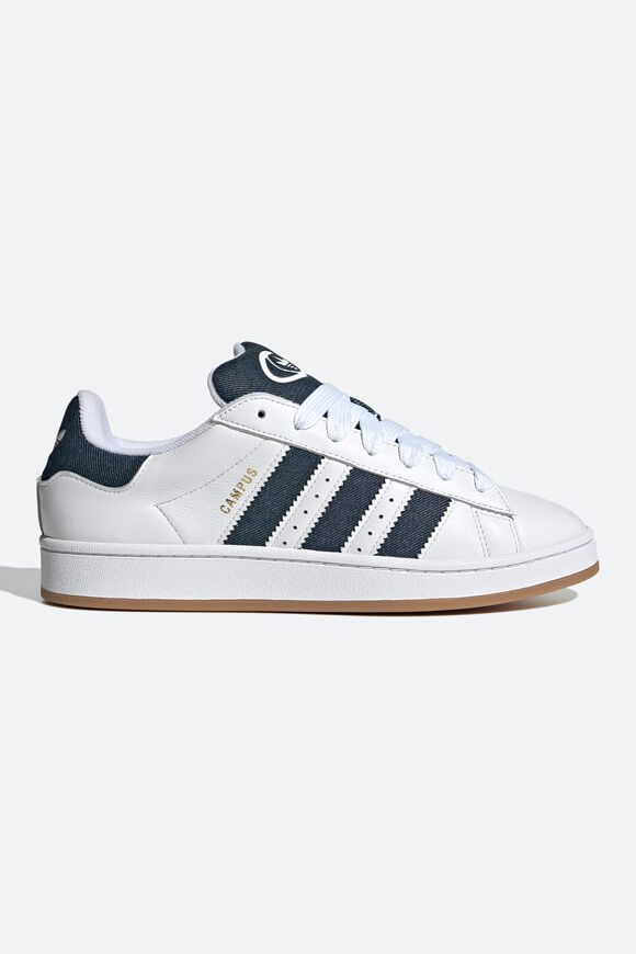Adidas Originals Campus 00S Sneaker - Footwear White + Night Indigo + Gold Metallic EU36 2/3 Damen