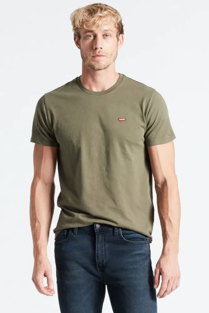Levi's® - T-Shirt, Regular Fit, kurzarm, für Herren, Olivegrün, Größe XL