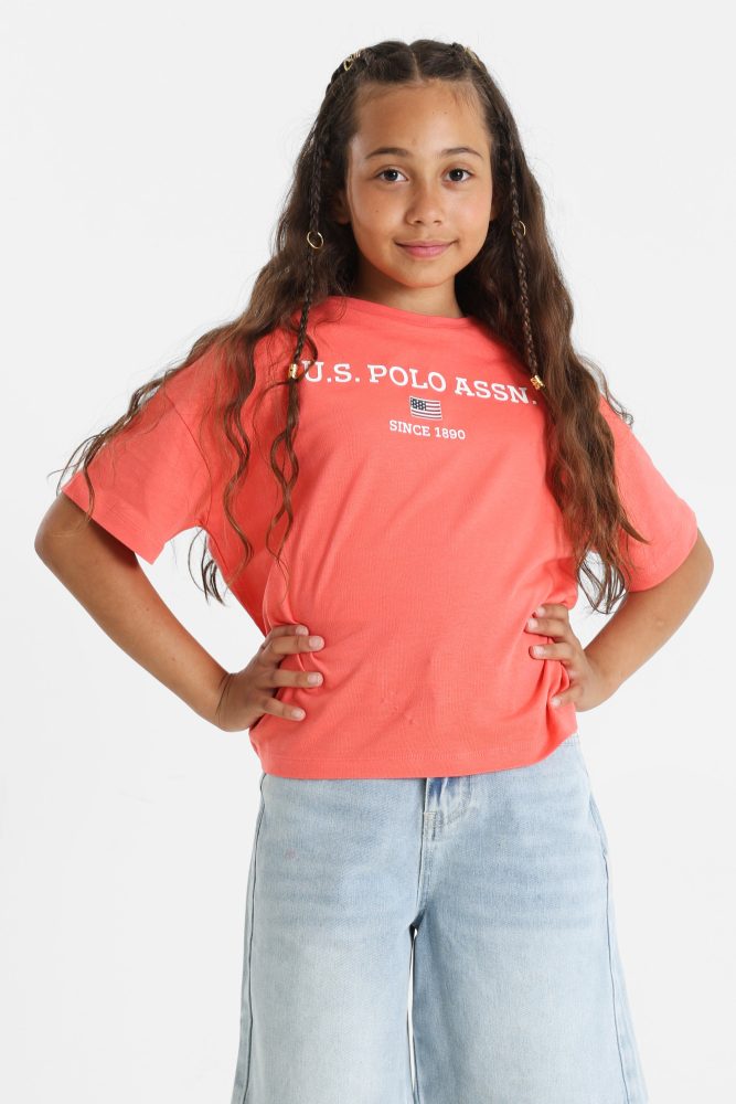 U.S. Polo Assn. Love T-Shirt - Red 14 Kids