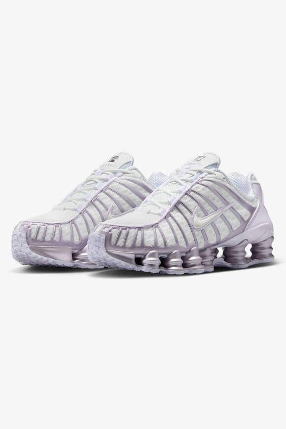Nike Shox TL Sneaker - Summit White + Sail + Barely Grape EU38 Damen