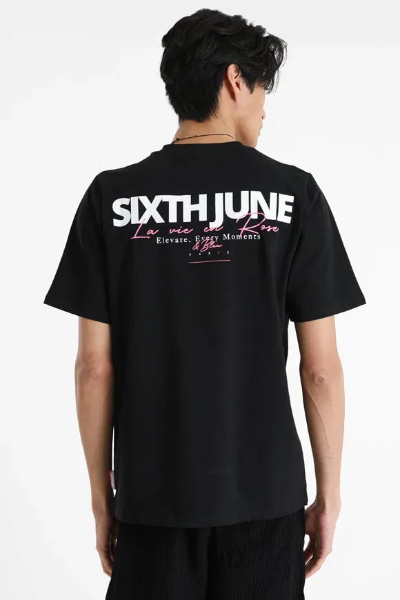 Sixth June T-Shirt - Black S Herren