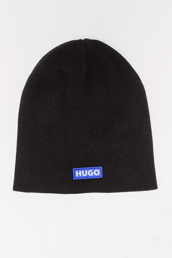 Hugo Blue Beanie - Black Einheitsgroesse Herren