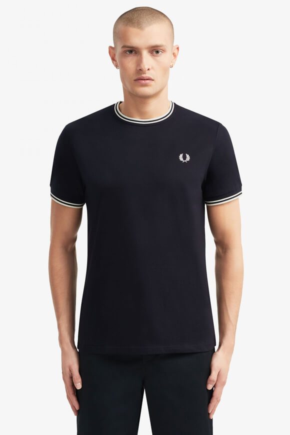Fred Perry T-Shirt - Navy S Herren