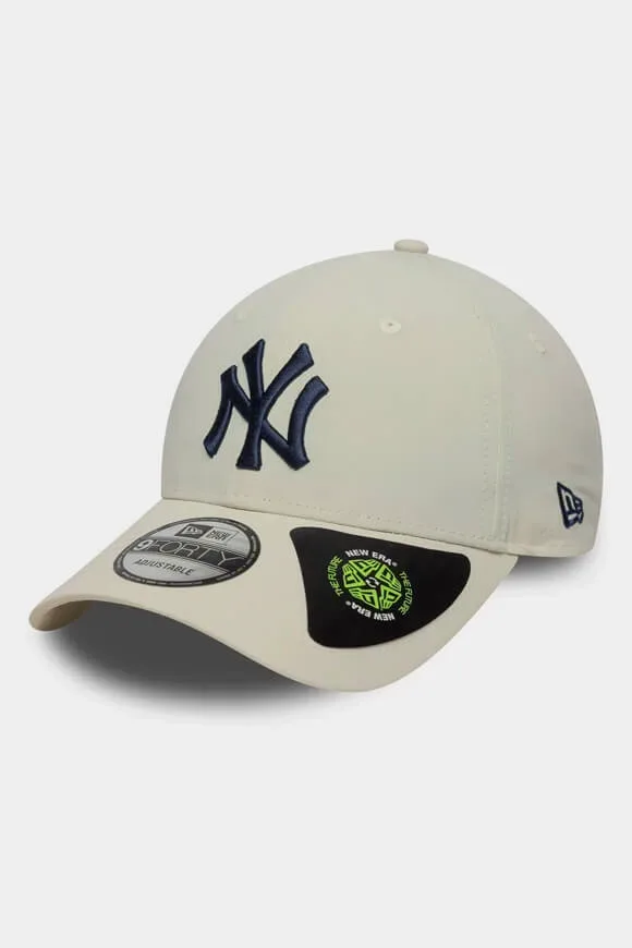 New Era 9Forty Cap / Strapback - Stone + Navy Einheitsgroesse Herren