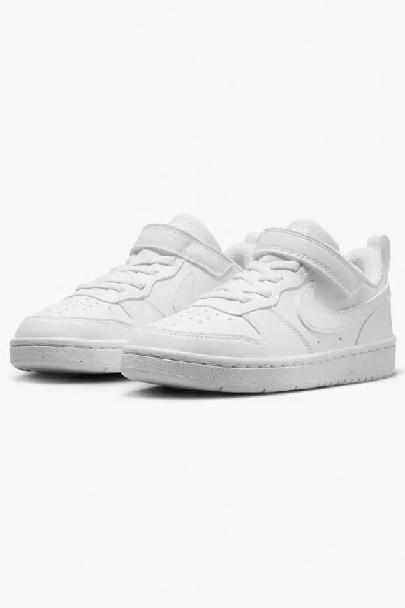 Nike - Sneakers, Low Top, Court Borough Low Recraft Low Top Sneakers, 32, Weiss