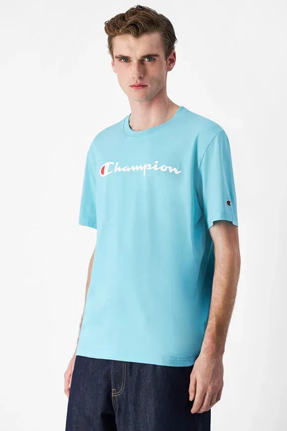 Champion T-Shirt - Aqua Blue S Herren