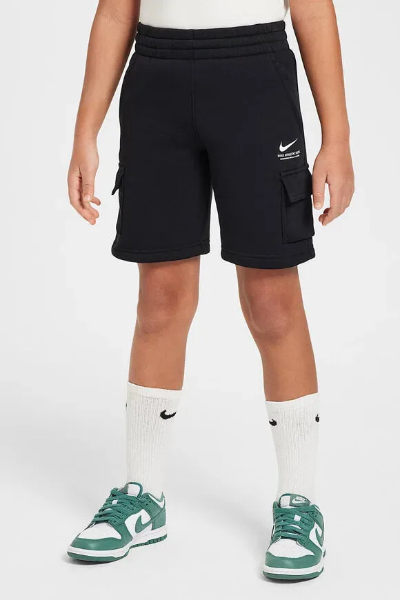 Nike Cargo Sweatshorts - Black S Kids