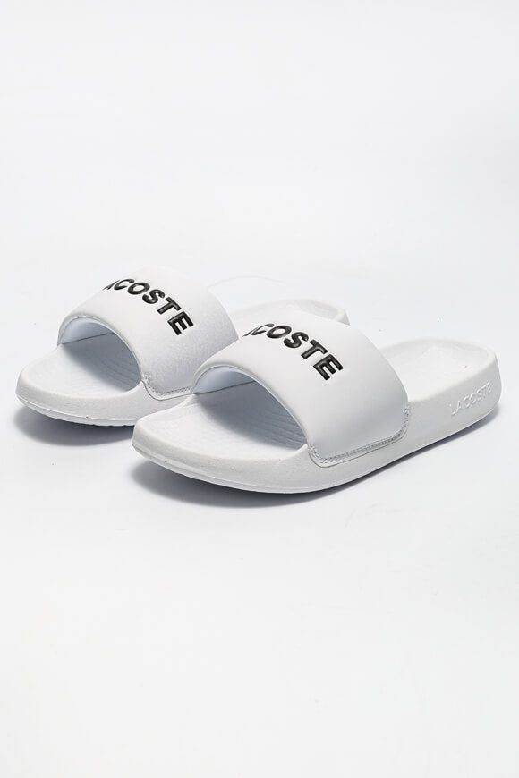 Lacoste Pantoletten - White + Black EU38 Damen