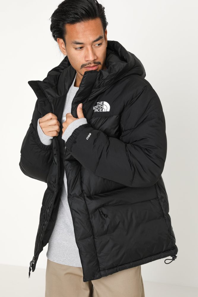The North Face Puffer Daunenjacke - Schwarz + Weiss L Herren
