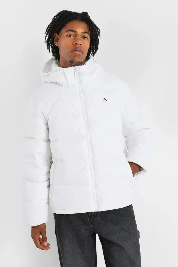 Calvin Klein Jeans Puffer Daunenjacke - Bright White M Herren