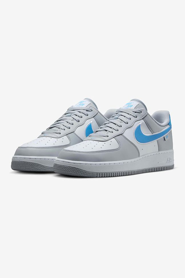 Nike Air Force 1 '07 Next Nature Sneaker - Wolf Grey + University Blue EU41 Herren