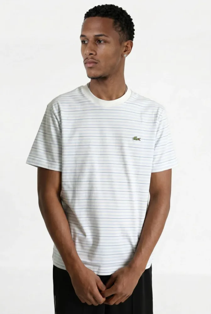 Lacoste T-Shirt - Phoenix Blue + Flour S Herren