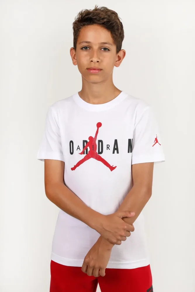 Jordan Air T-Shirt - Weiss M Kids