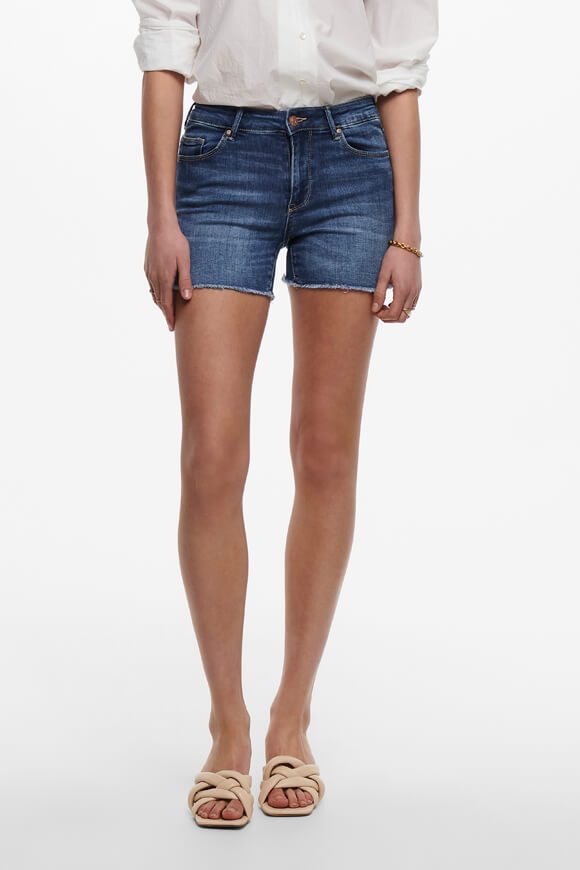 Only ONLBLUSH Jeansshorts - Dark Blue Denim XL Damen