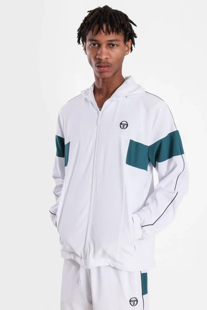 Sergio Tacchini Caspio Trainingsjacke - White L Herren