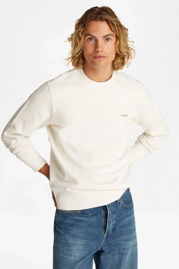 Calvin Klein Jeans Sweatshirt - Tofu L Herren