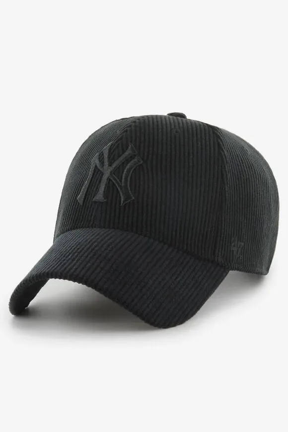 47 Brand Cord Cap / Strapback - Black Einheitsgroesse Herren
