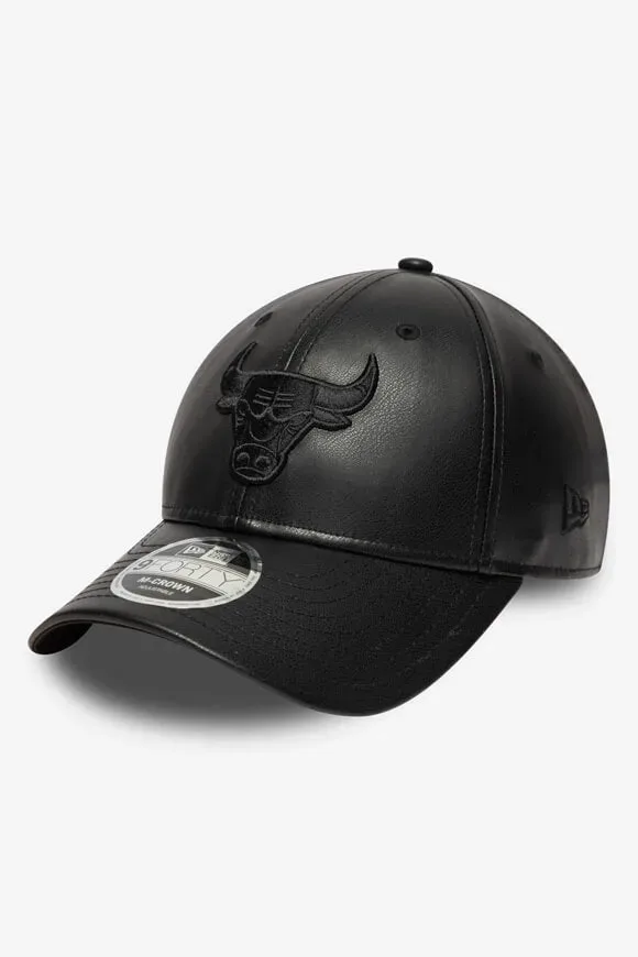 New Era 9Forty Kunstleder Cap / Snapback - Black Einheitsgroesse Herren
