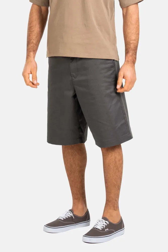 Reell Chino Bermuda - Vulcan Grey 31 Herren