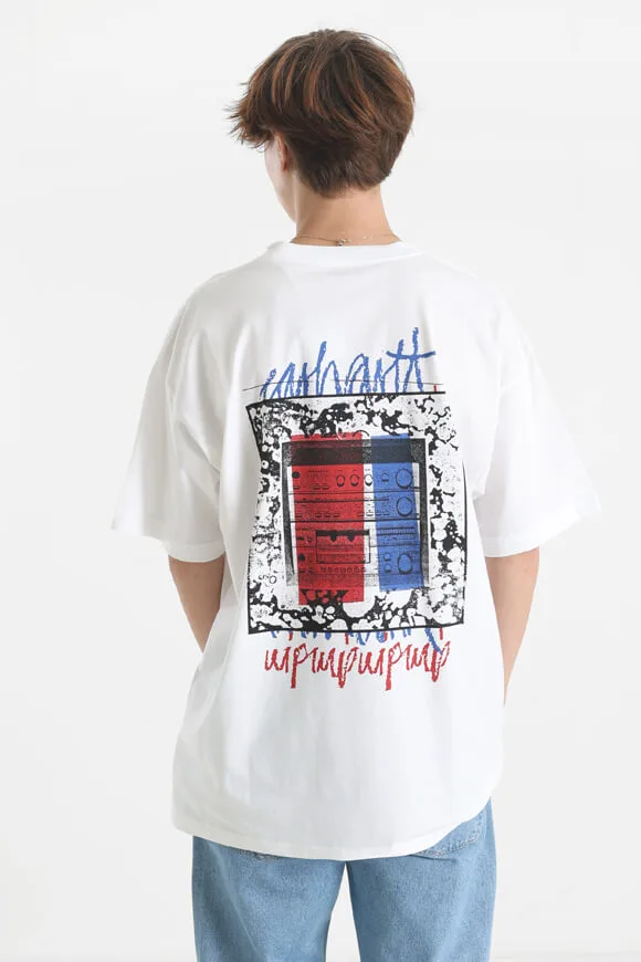 Carhartt WIP Stereo T-Shirt - White M Herren