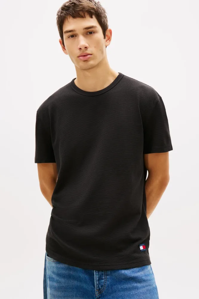 Tommy Jeans - T-Shirt, für Herren, Black, Größe S