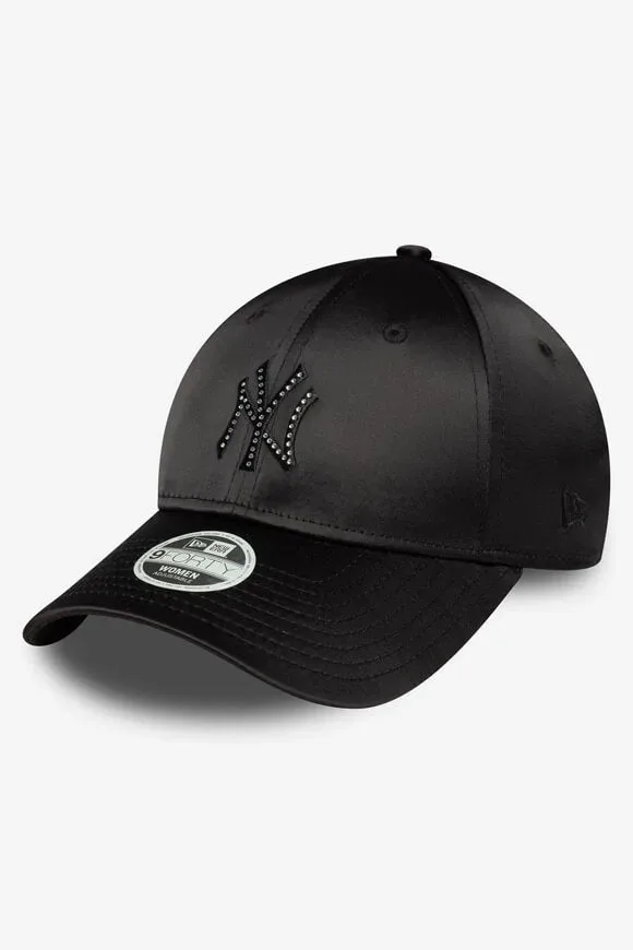 New Era 9Forty Satin Cap / Strapback - Black Einheitsgroesse Damen