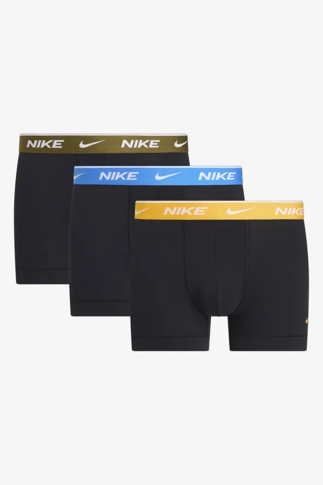 Nike Dreierpack Boxershorts - Black M Herren