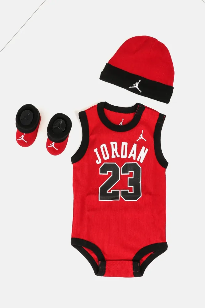 Jordan Baby-Set - Rot 0m