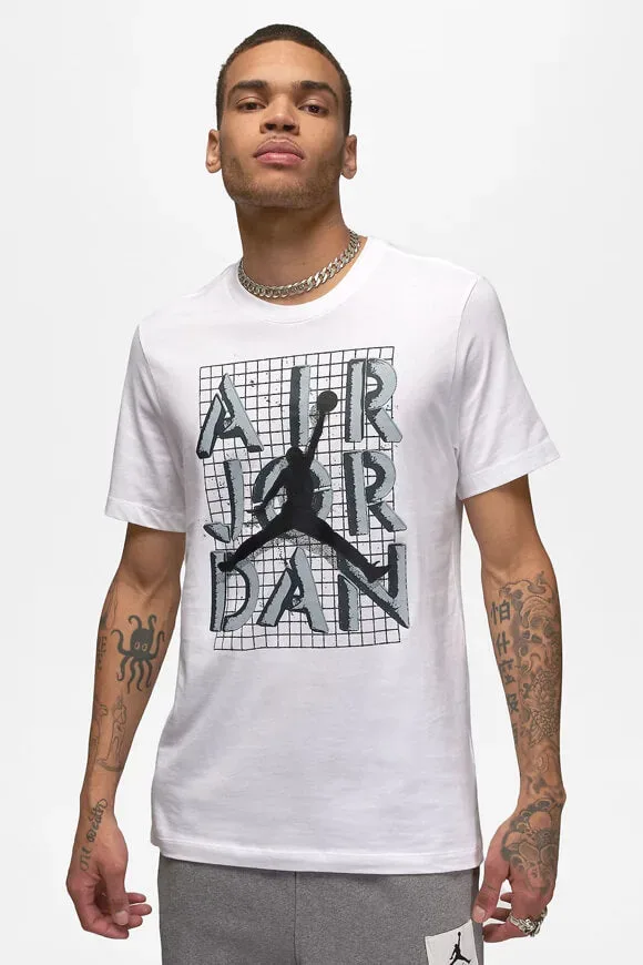 Jordan Air T-Shirt - White S Herren