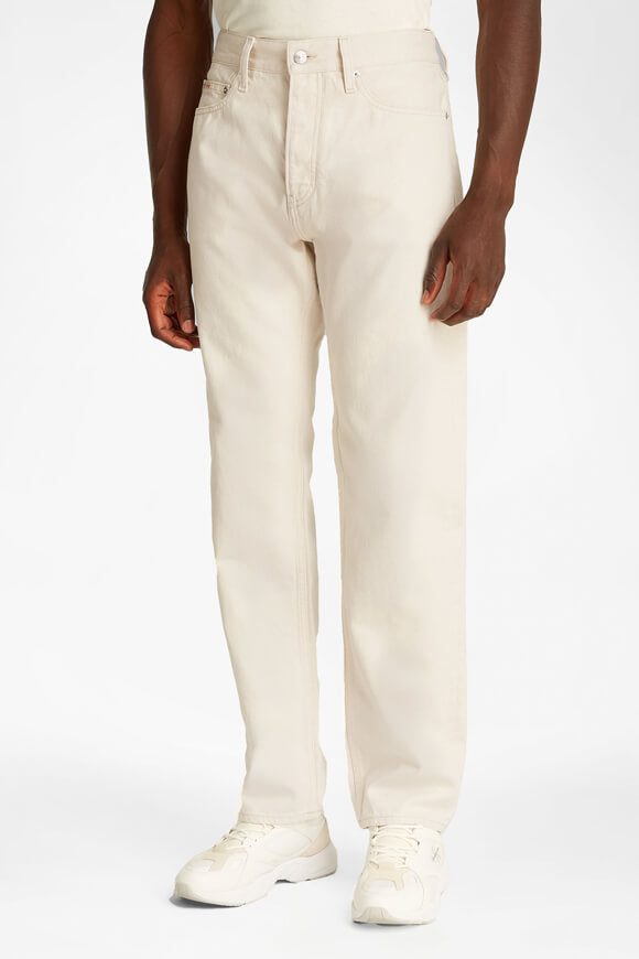 Calvin Klein Jeans Straight Fit Jeans L32 - Light Beige 30/32 Herren