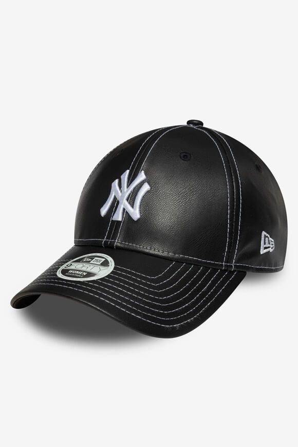New Era 9Forty Kunstleder Cap / Strapback - Black Einheitsgroesse Damen