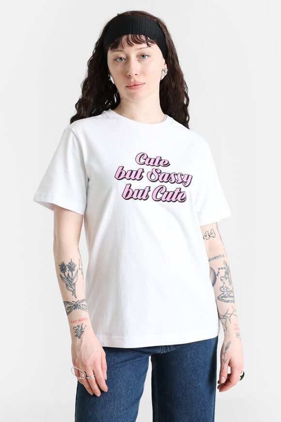 Miss Tee Oversize T-Shirt - White XS Damen