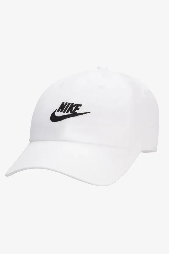 Nike - Cap, U Nk Club Cap U Cb Fut Wsh L, M/L, Weiss